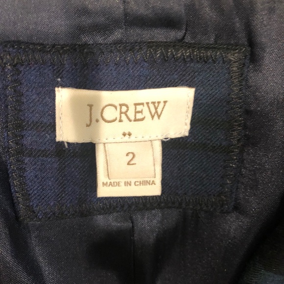 Plaid j crew blazer - Picture 5 of 5